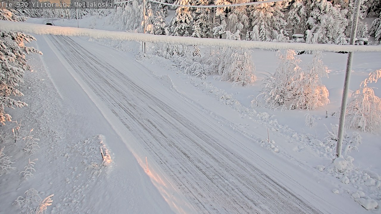 Kelikamerat Kuva TIe 930 Ylitornio, Mellakoski, Ylitornio, Lappi