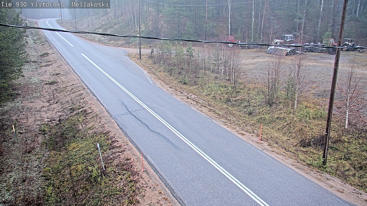 Kelikamerat Kuva TIe 930 Ylitornio, Mellakoski, Ylitornio, Lappi