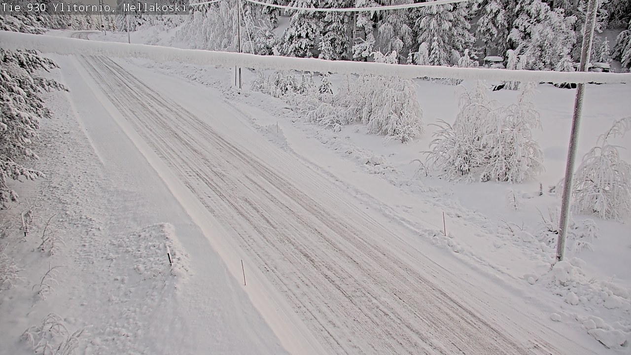 Kelikamerat Kuva TIe 930 Ylitornio, Mellakoski, Ylitornio, Lappi