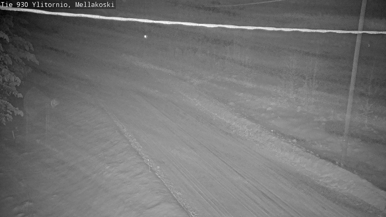 Weather Camera Image Road 83 Ylitornio, Mellakoski, Ylitornio, Lappi
