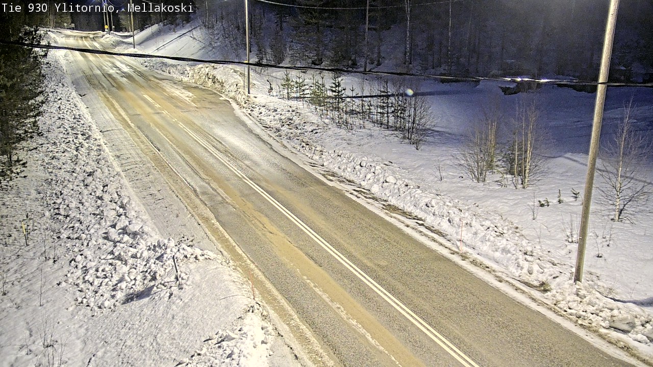 Kelikamerat Kuva TIe 930 Ylitornio, Mellakoski, Ylitornio, Lappi