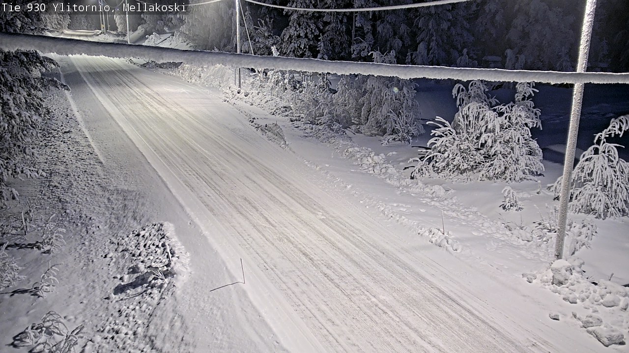 Kelikamerat Kuva TIe 930 Ylitornio, Mellakoski, Ylitornio, Lappi