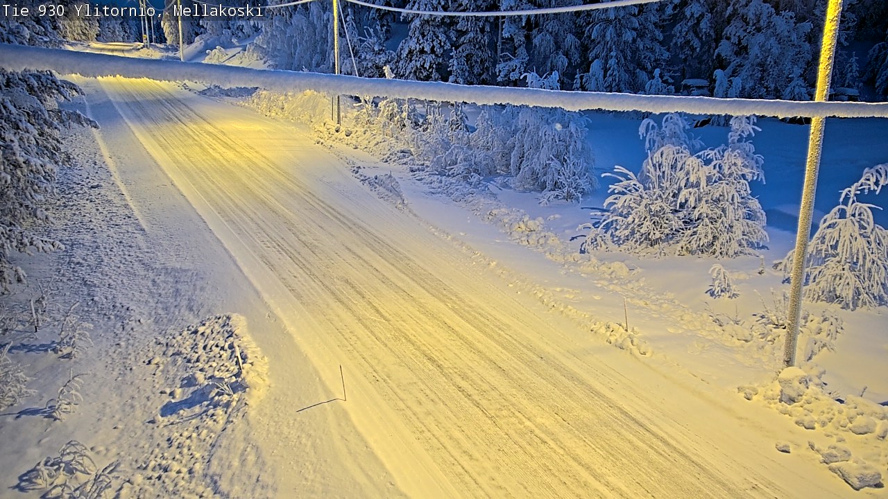 Kelikamerat Kuva TIe 930 Ylitornio, Mellakoski, Ylitornio, Lappi