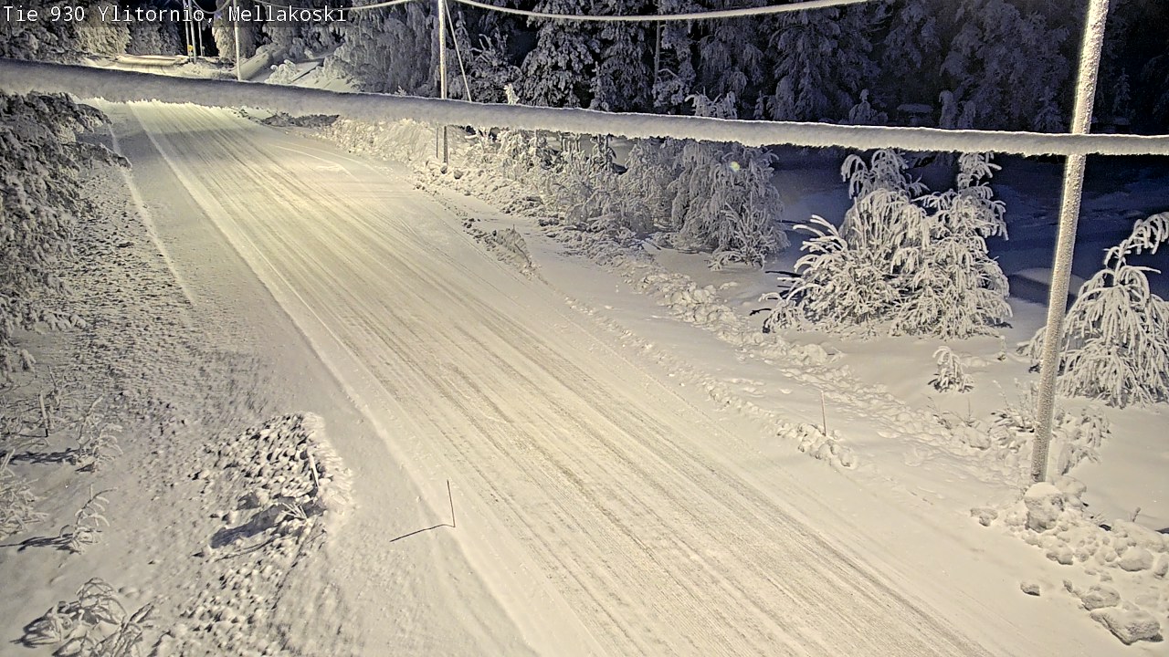 Kelikamerat Kuva TIe 930 Ylitornio, Mellakoski, Ylitornio, Lappi