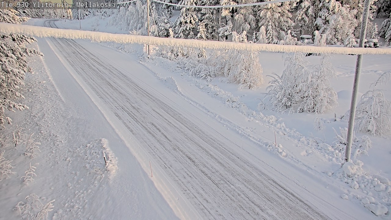Kelikamerat Kuva TIe 930 Ylitornio, Mellakoski, Ylitornio, Lappi