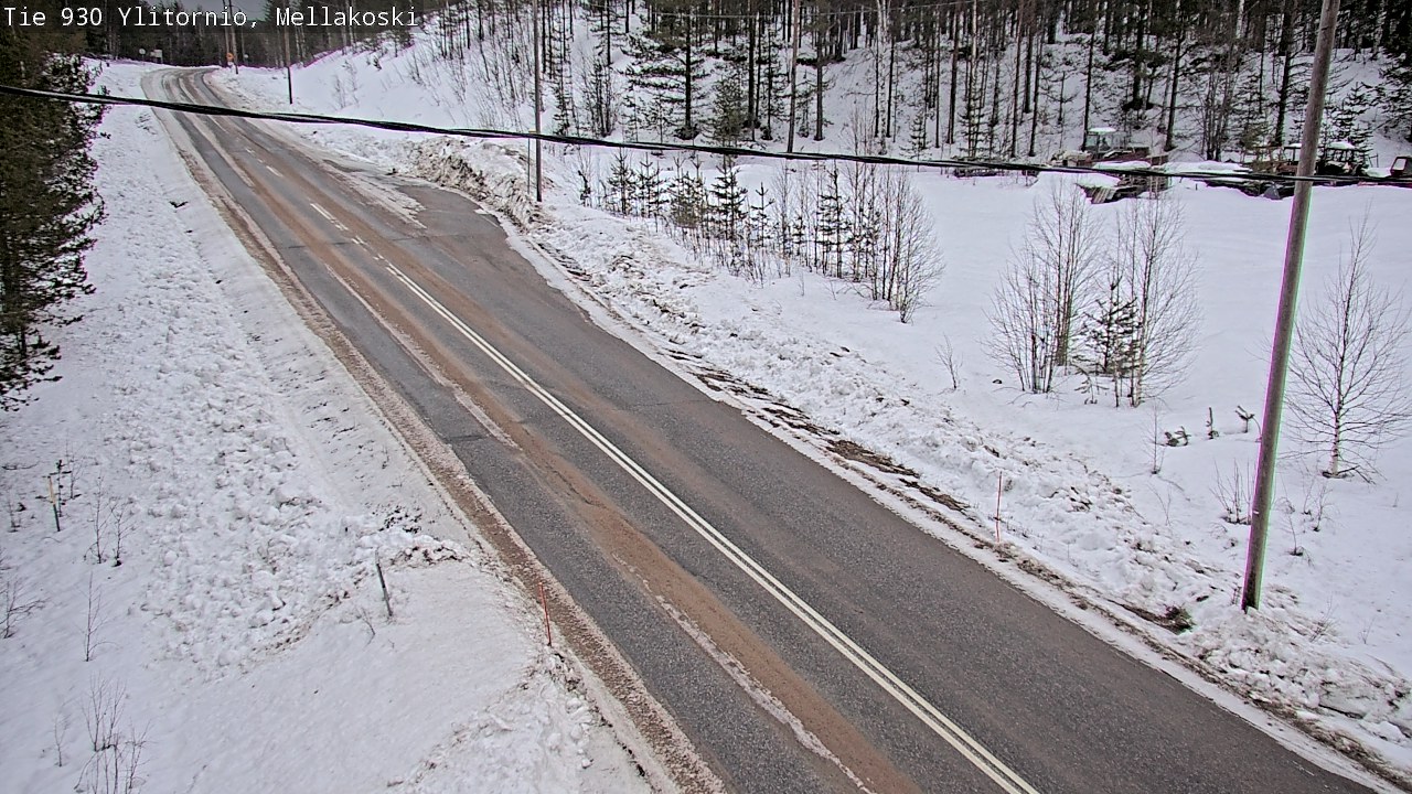 Kelikamerat Kuva TIe 930 Ylitornio, Mellakoski, Ylitornio, Lappi