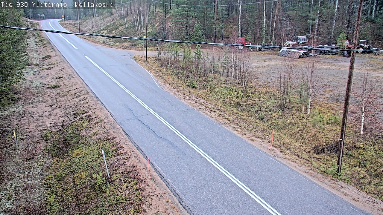 Kelikamerat Kuva TIe 930 Ylitornio, Mellakoski, Ylitornio, Lappi