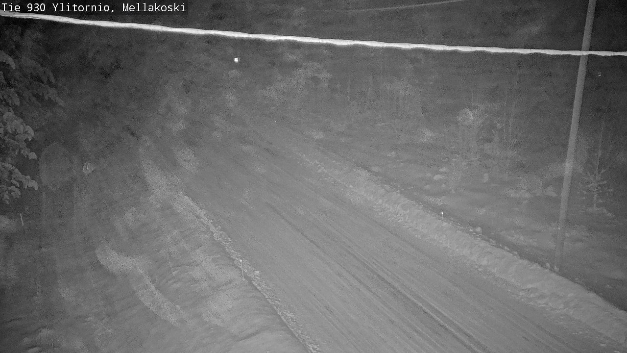 Weather Camera Image Road 83 Ylitornio, Mellakoski, Ylitornio, Lappi