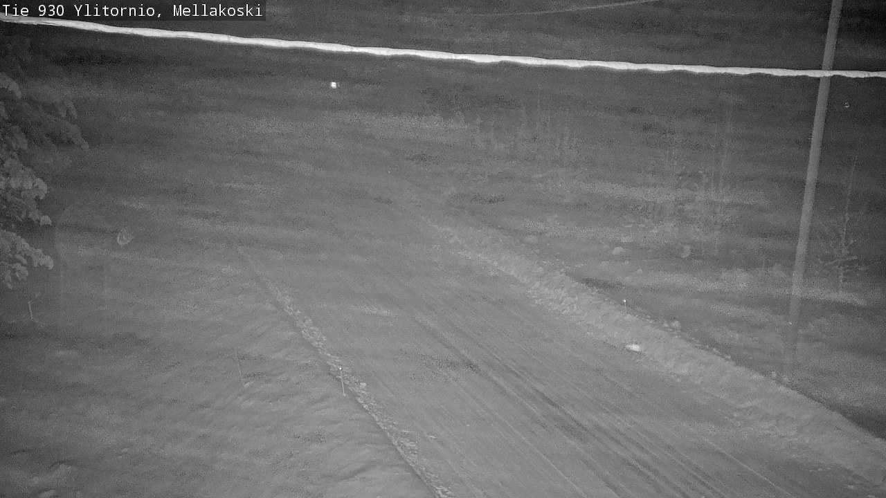 Weather Camera Image Road 83 Ylitornio, Mellakoski, Ylitornio, Lappi