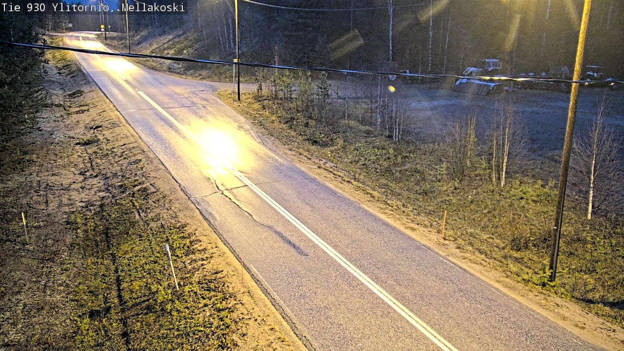 Kelikamerat Kuva TIe 930 Ylitornio, Mellakoski, Ylitornio, Lappi