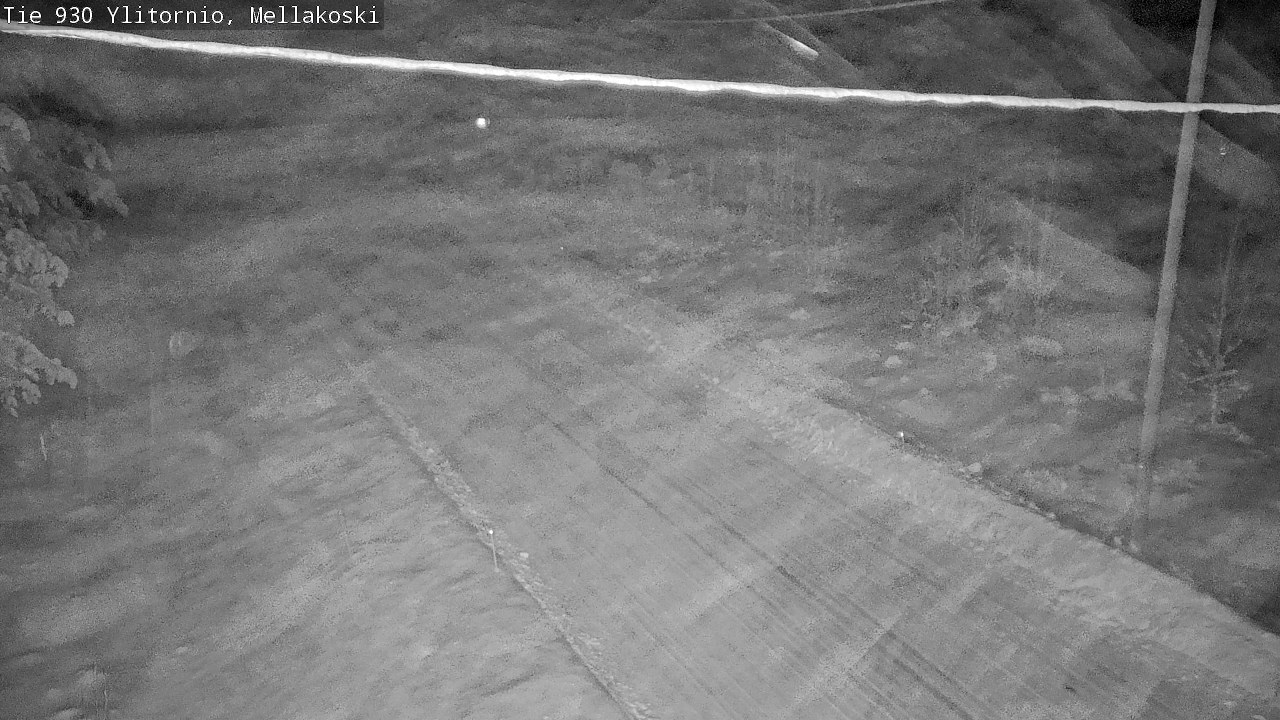 Weather Camera Image Road 83 Ylitornio, Mellakoski, Ylitornio, Lappi