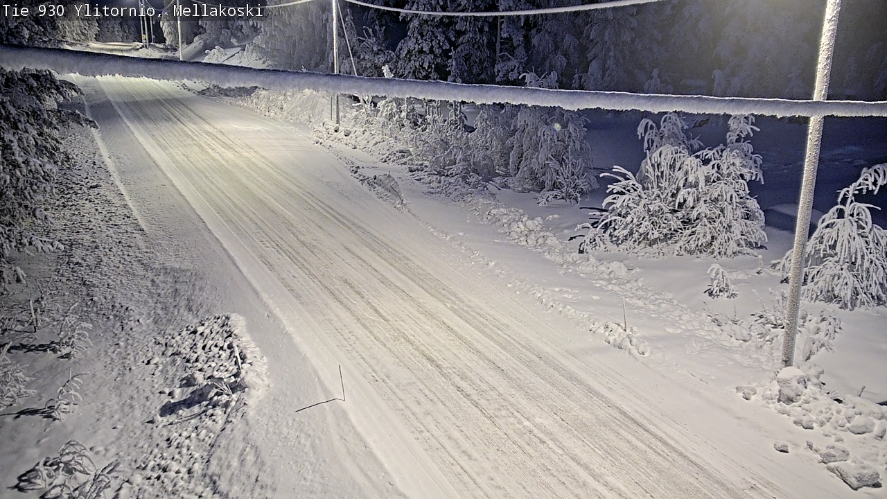 Kelikamerat Kuva TIe 930 Ylitornio, Mellakoski, Ylitornio, Lappi