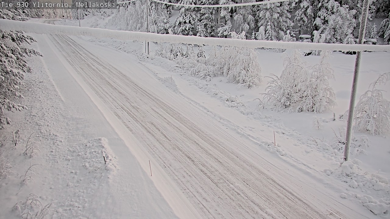 Kelikamerat Kuva TIe 930 Ylitornio, Mellakoski, Ylitornio, Lappi