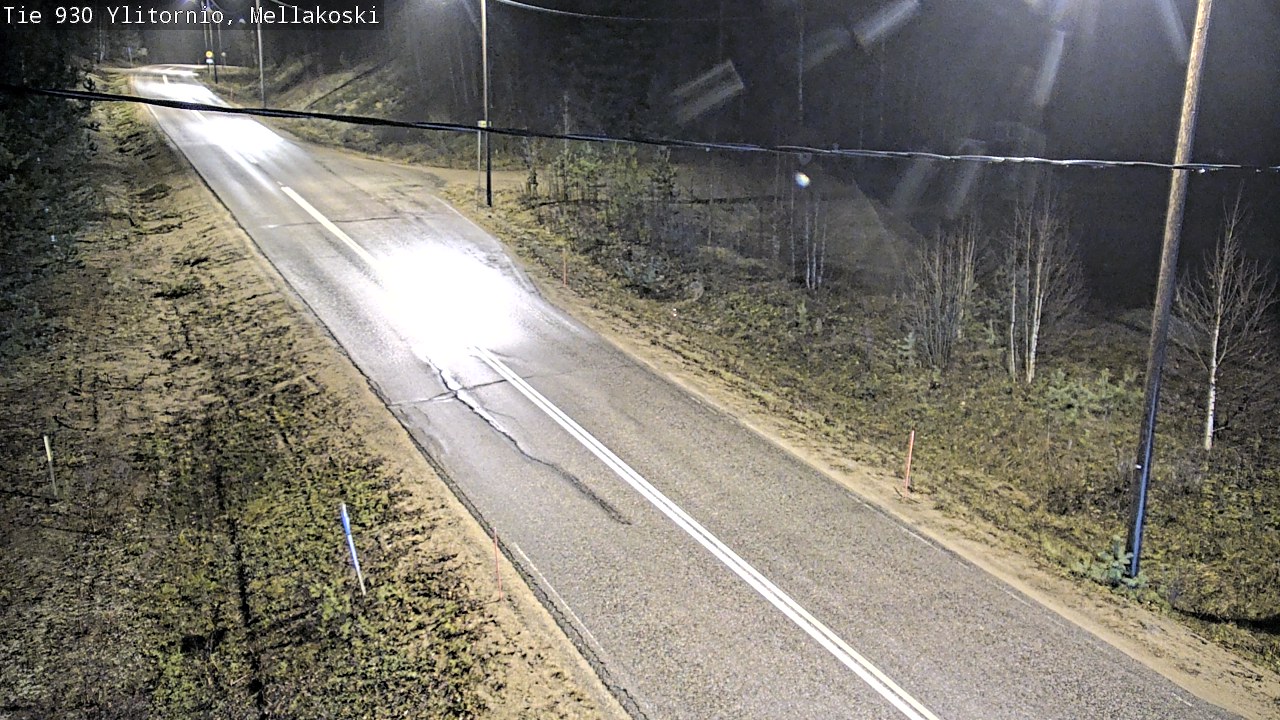 Kelikamerat Kuva TIe 930 Ylitornio, Mellakoski, Ylitornio, Lappi