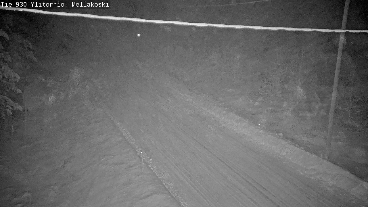 Weather Camera Image Road 83 Ylitornio, Mellakoski, Ylitornio, Lappi