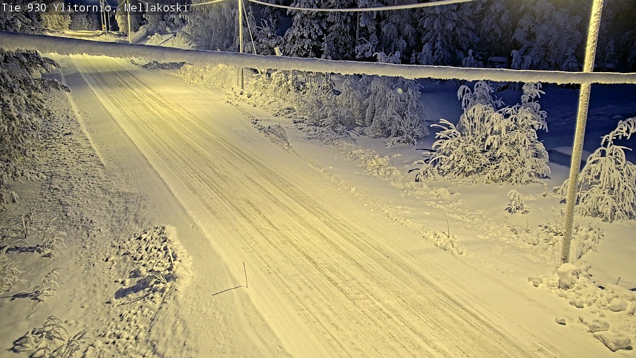 Kelikamerat Kuva TIe 930 Ylitornio, Mellakoski, Ylitornio, Lappi