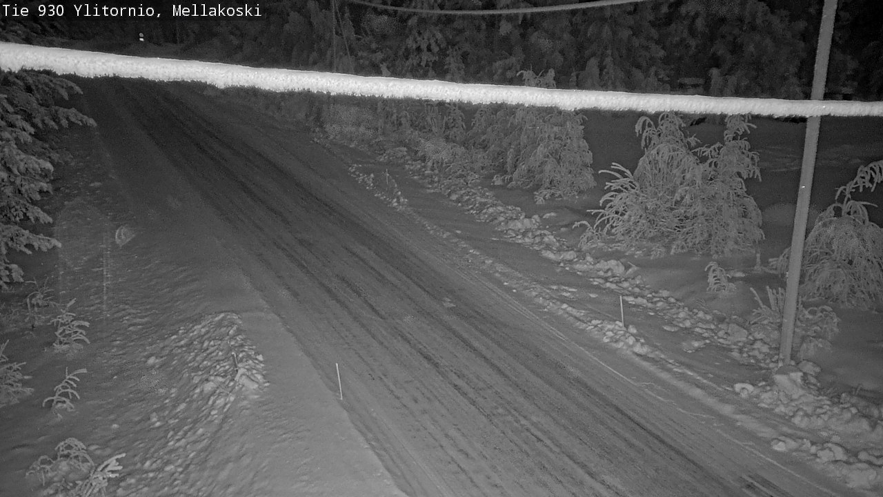 Kelikamerat Kuva TIe 930 Ylitornio, Mellakoski, Ylitornio, Lappi