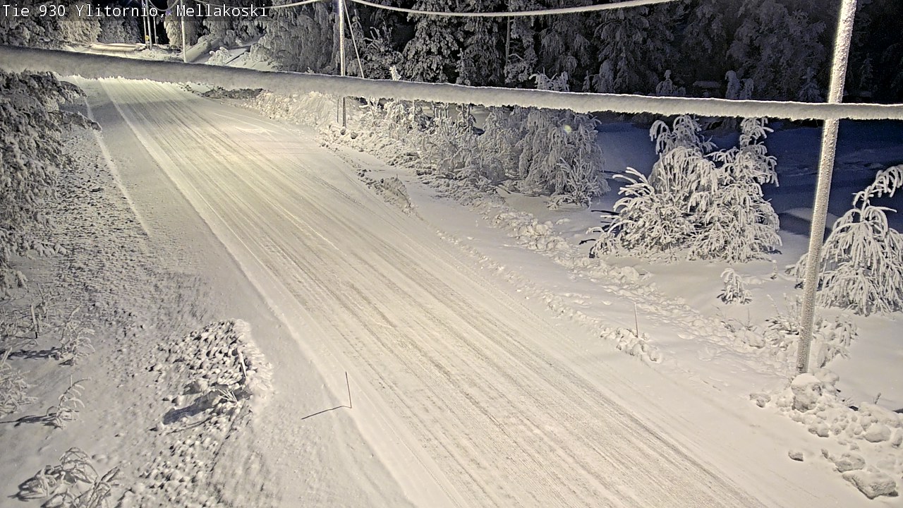 Kelikamerat Kuva TIe 930 Ylitornio, Mellakoski, Ylitornio, Lappi