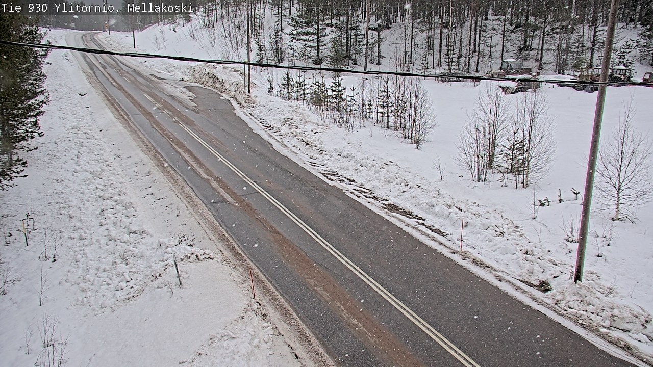 Kelikamerat Kuva TIe 930 Ylitornio, Mellakoski, Ylitornio, Lappi