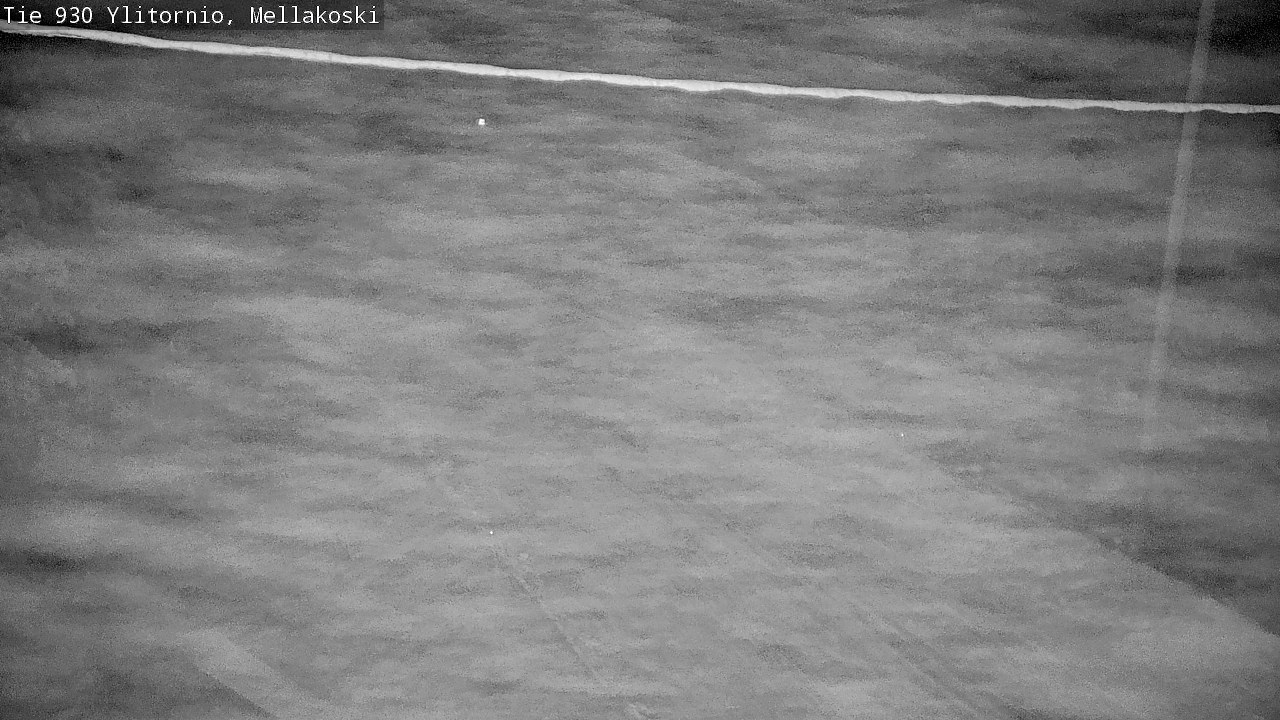 Weather Camera Image Road 83 Ylitornio, Mellakoski, Ylitornio, Lappi