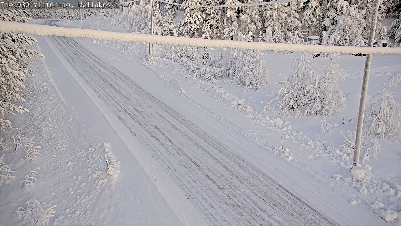 Kelikamerat Kuva TIe 930 Ylitornio, Mellakoski, Ylitornio, Lappi