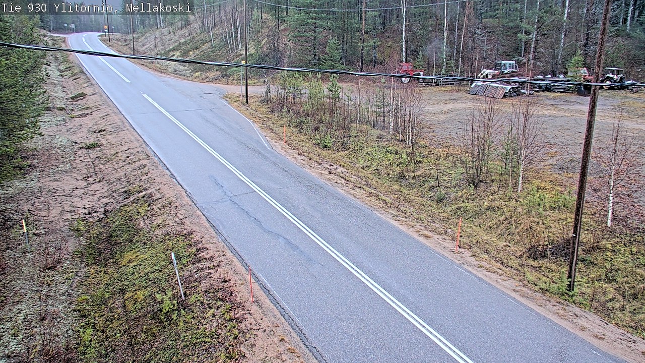 Kelikamerat Kuva TIe 930 Ylitornio, Mellakoski, Ylitornio, Lappi