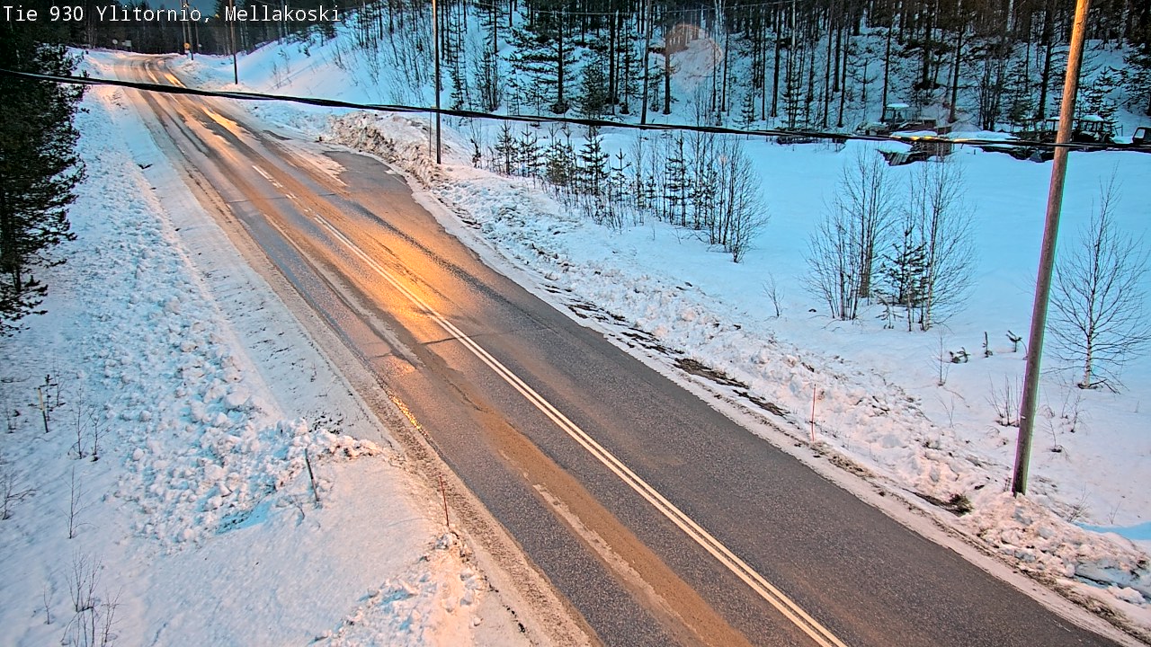 Kelikamerat Kuva TIe 930 Ylitornio, Mellakoski, Ylitornio, Lappi