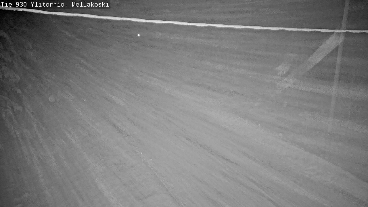 Weather Camera Image Road 83 Ylitornio, Mellakoski, Ylitornio, Lappi