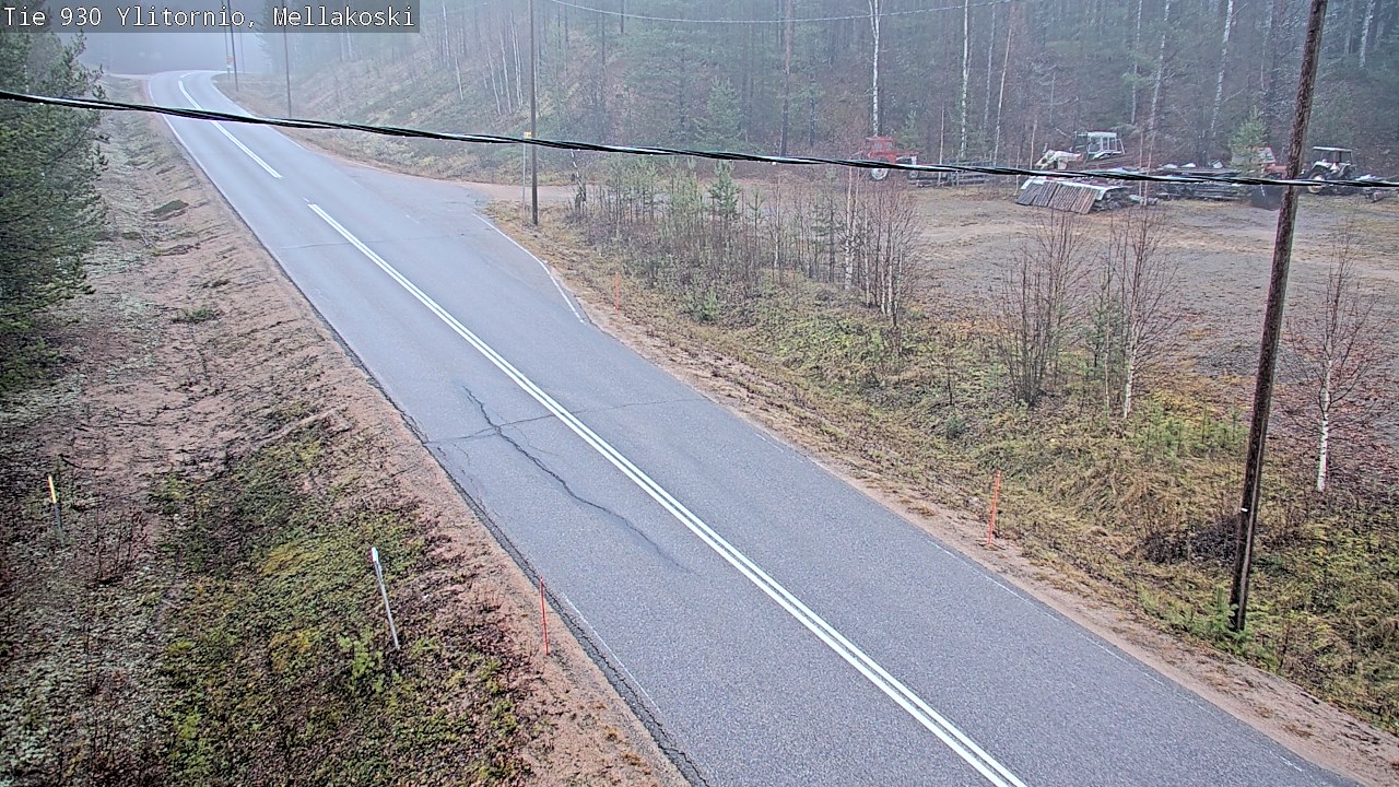 Kelikamerat Kuva TIe 930 Ylitornio, Mellakoski, Ylitornio, Lappi