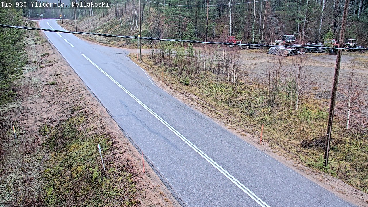 Kelikamerat Kuva TIe 930 Ylitornio, Mellakoski, Ylitornio, Lappi