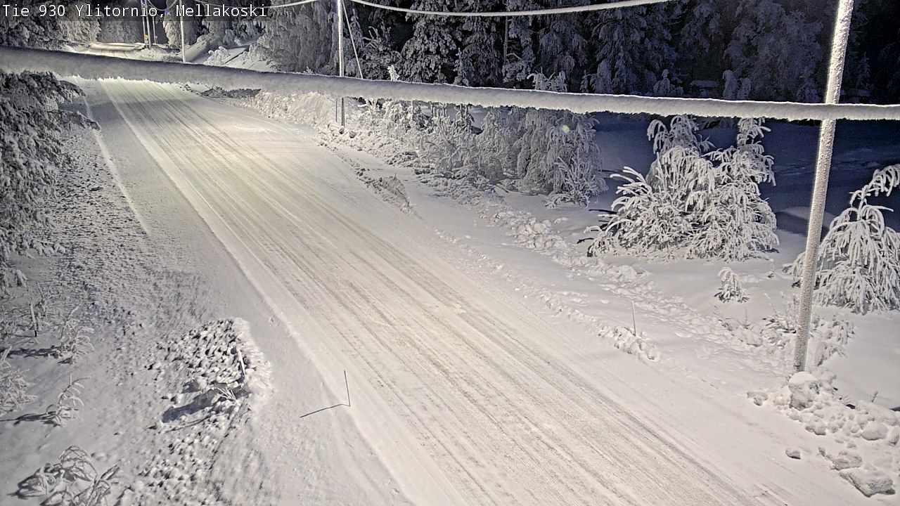 Kelikamerat Kuva TIe 930 Ylitornio, Mellakoski, Ylitornio, Lappi