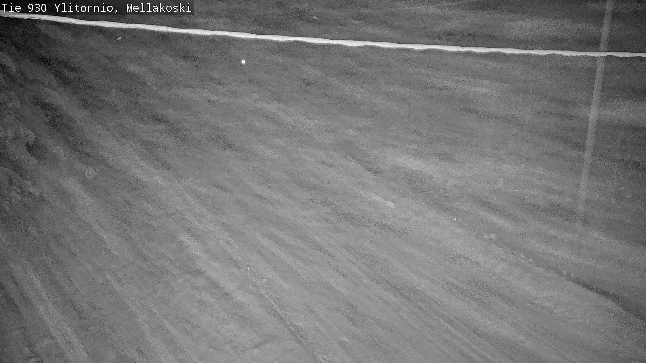 Weather Camera Image Road 83 Ylitornio, Mellakoski, Ylitornio, Lappi