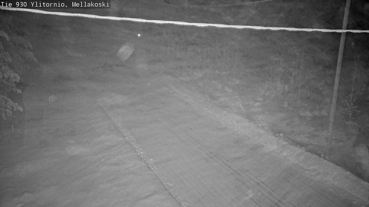 Weather Camera Image Road 83 Ylitornio, Mellakoski, Ylitornio, Lappi