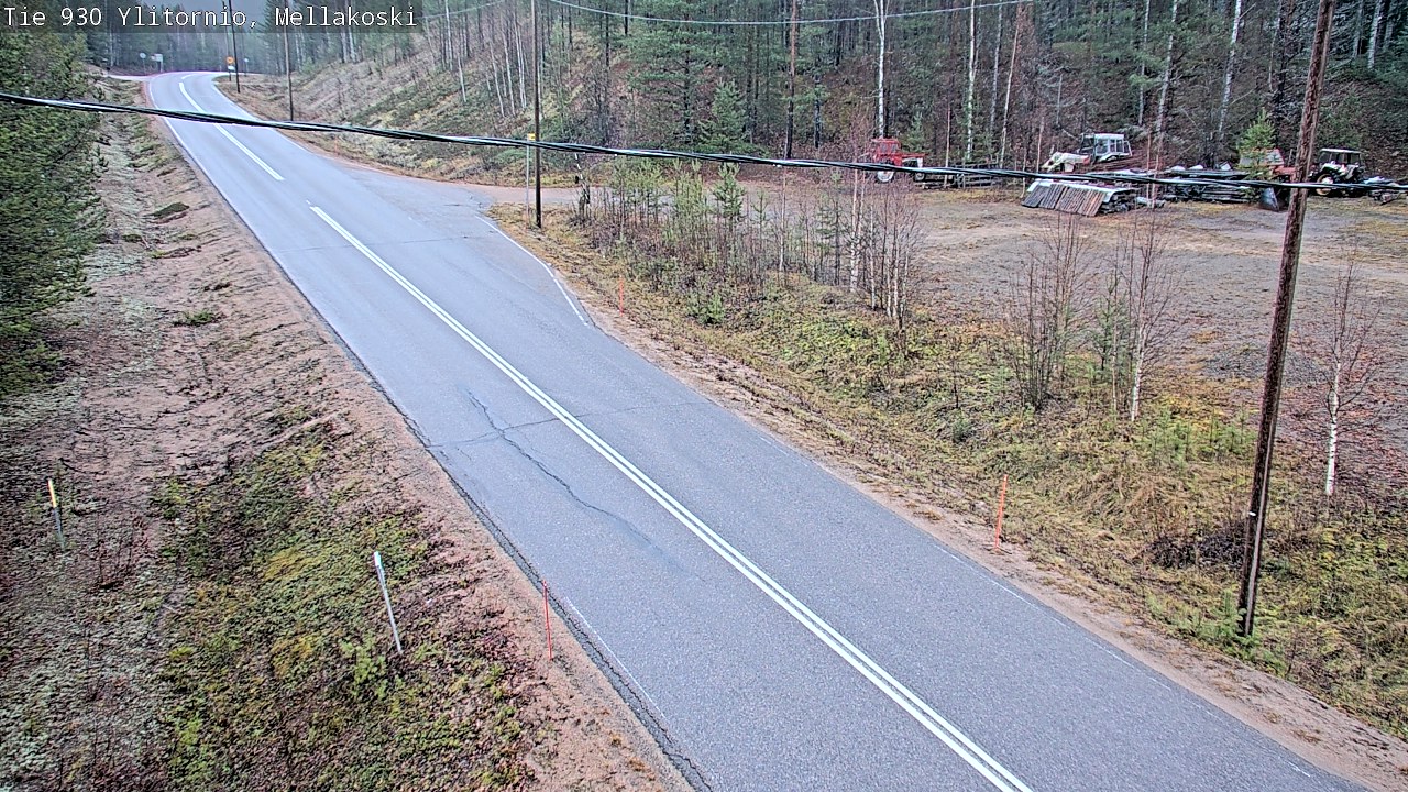 Kelikamerat Kuva TIe 930 Ylitornio, Mellakoski, Ylitornio, Lappi