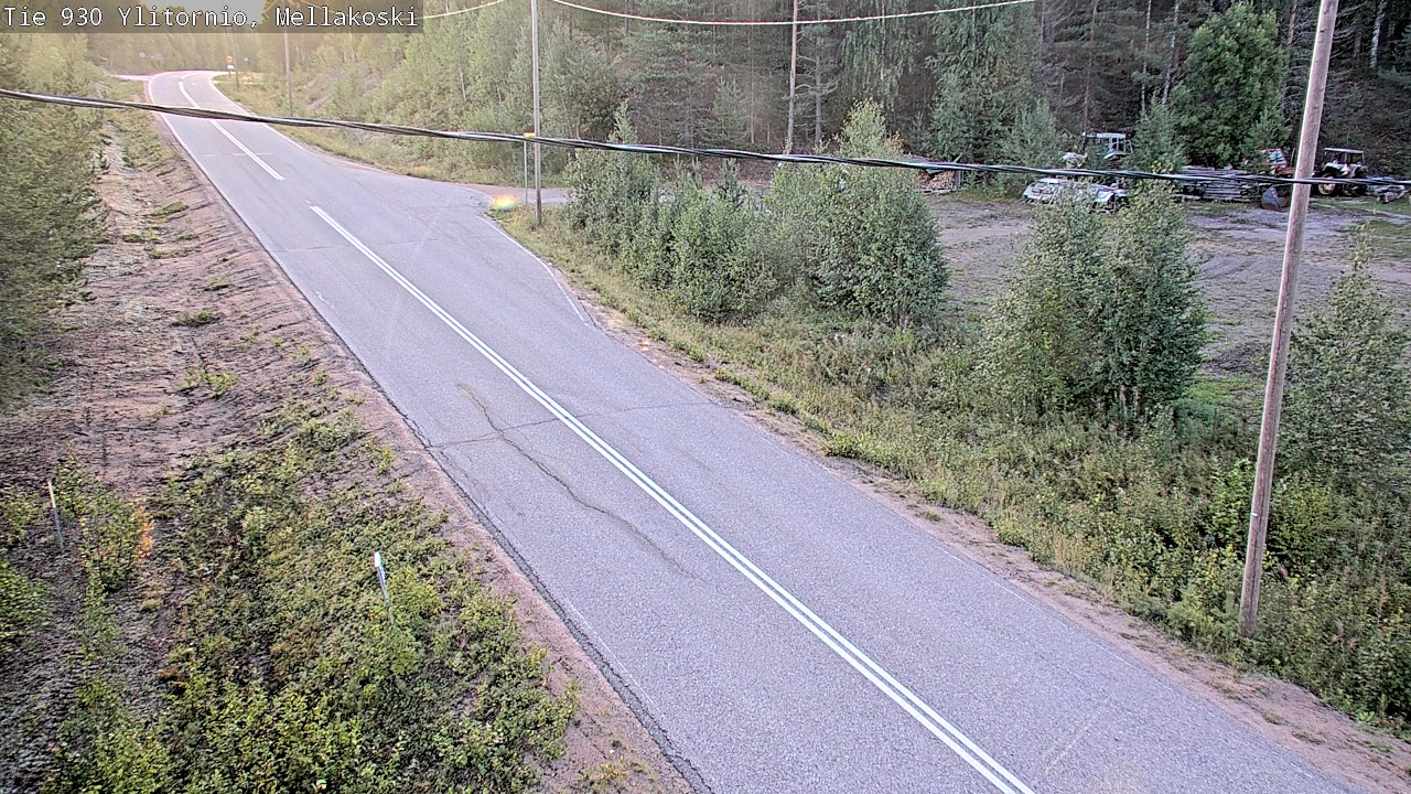 Kelikamerat Kuva TIe 930 Ylitornio, Mellakoski, Ylitornio, Lappi