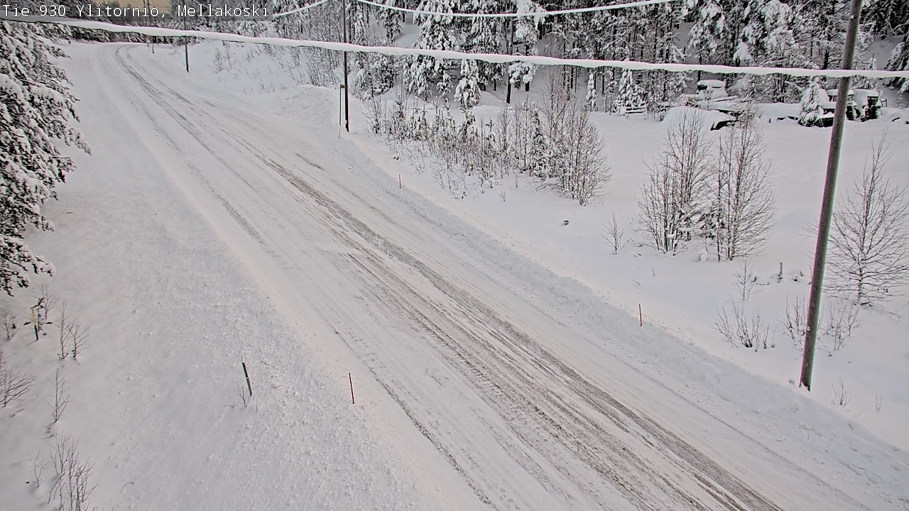 Weather Camera Image Road 83 Ylitornio, Mellakoski, Ylitornio, Lappi