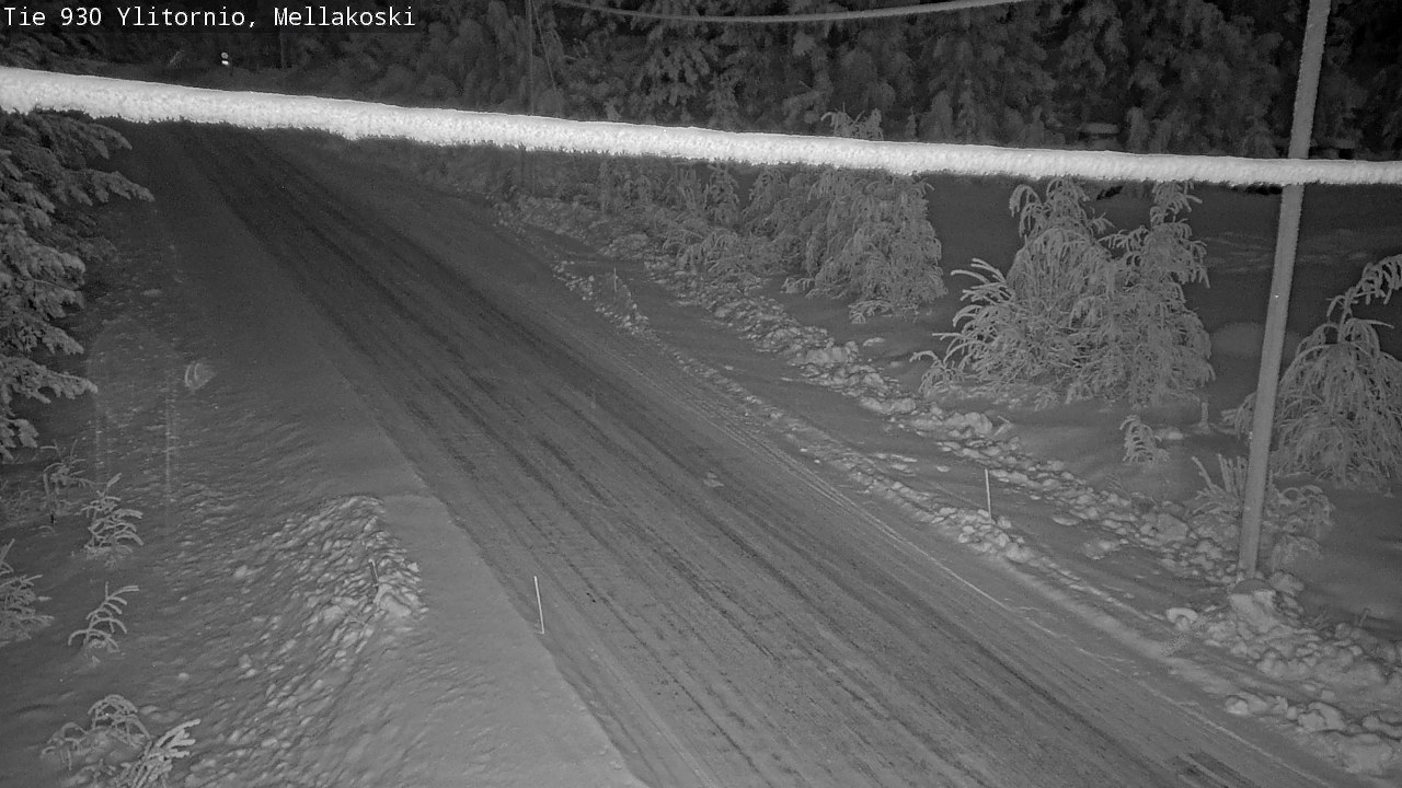 Kelikamerat Kuva TIe 930 Ylitornio, Mellakoski, Ylitornio, Lappi