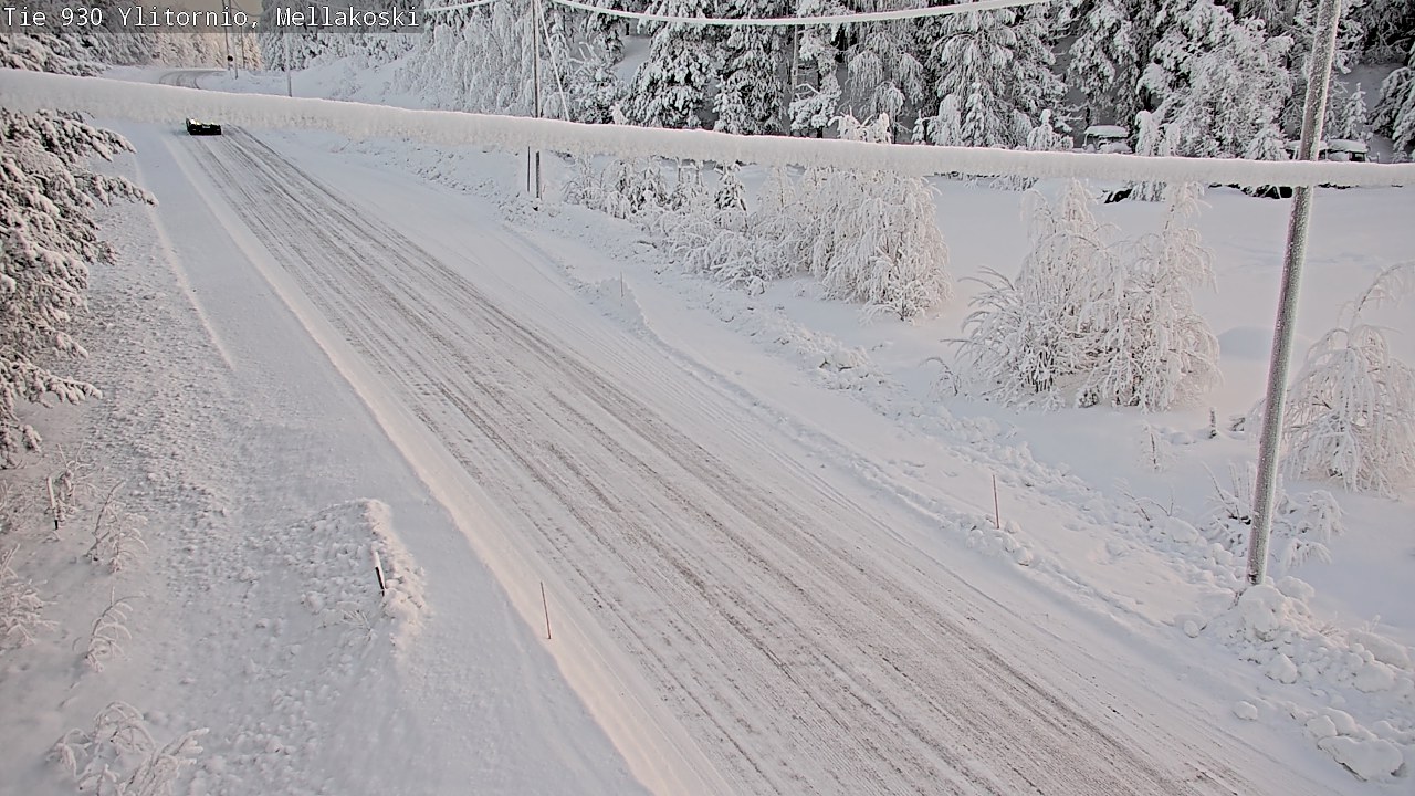 Weather Camera Image Road 83 Ylitornio, Mellakoski, Ylitornio, Lappi