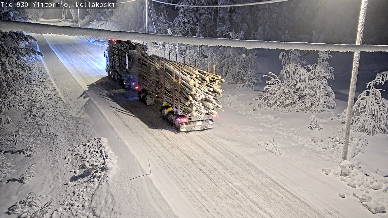 Kelikamerat Kuva TIe 930 Ylitornio, Mellakoski, Ylitornio, Lappi