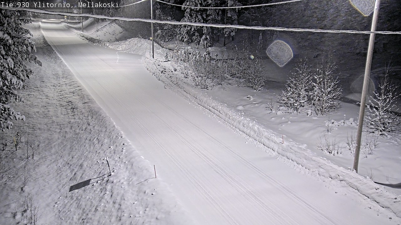 Kelikamerat Kuva TIe 930 Ylitornio, Mellakoski, Ylitornio, Lappi