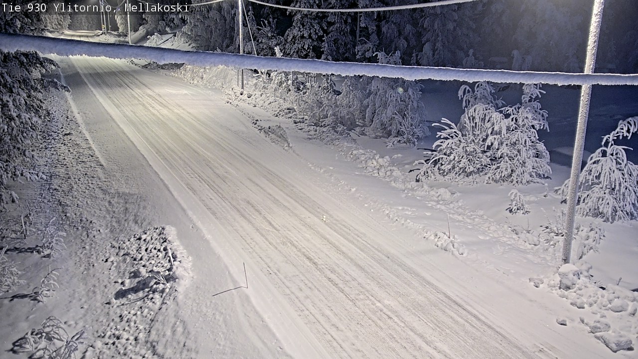 Kelikamerat Kuva TIe 930 Ylitornio, Mellakoski, Ylitornio, Lappi