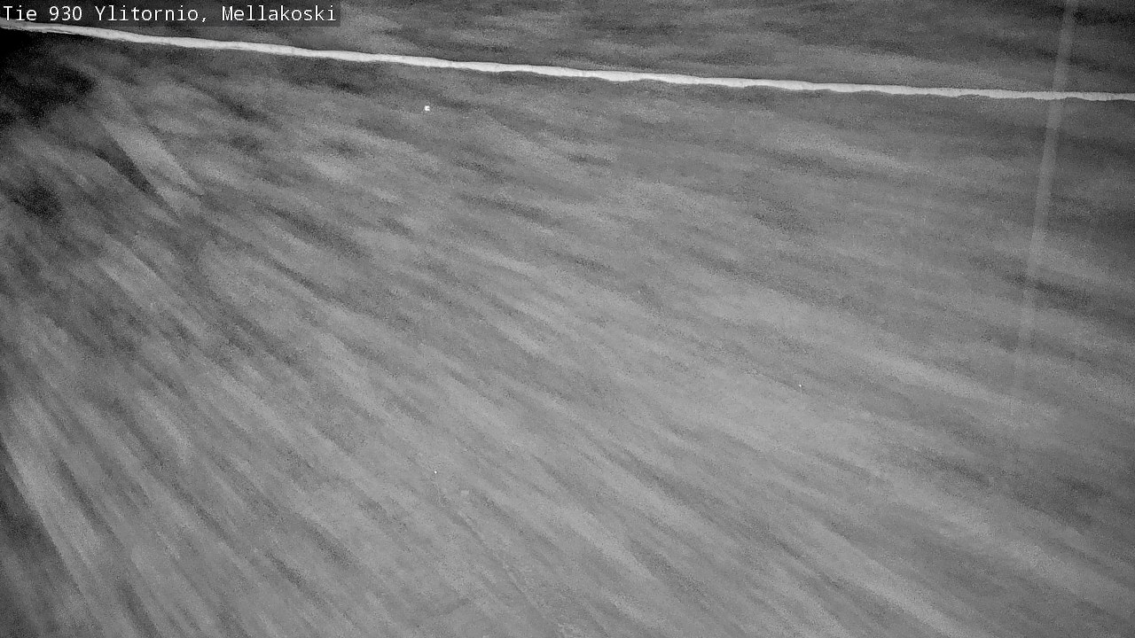 Weather Camera Image Road 83 Ylitornio, Mellakoski, Ylitornio, Lappi