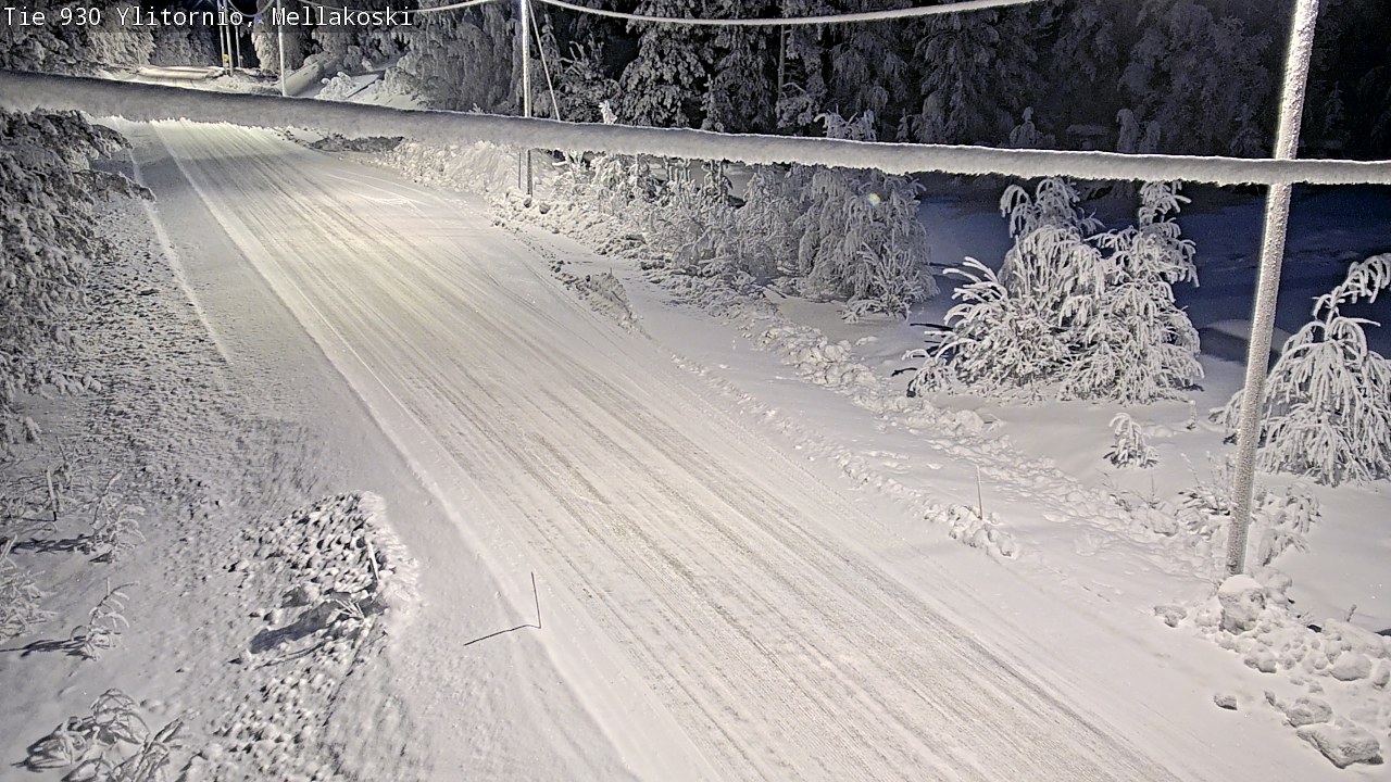 Kelikamerat Kuva TIe 930 Ylitornio, Mellakoski, Ylitornio, Lappi