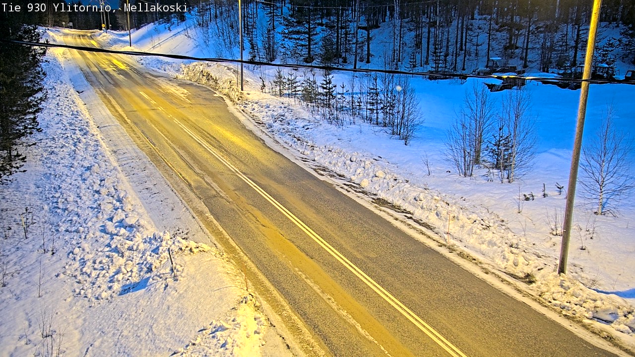 Kelikamerat Kuva TIe 930 Ylitornio, Mellakoski, Ylitornio, Lappi