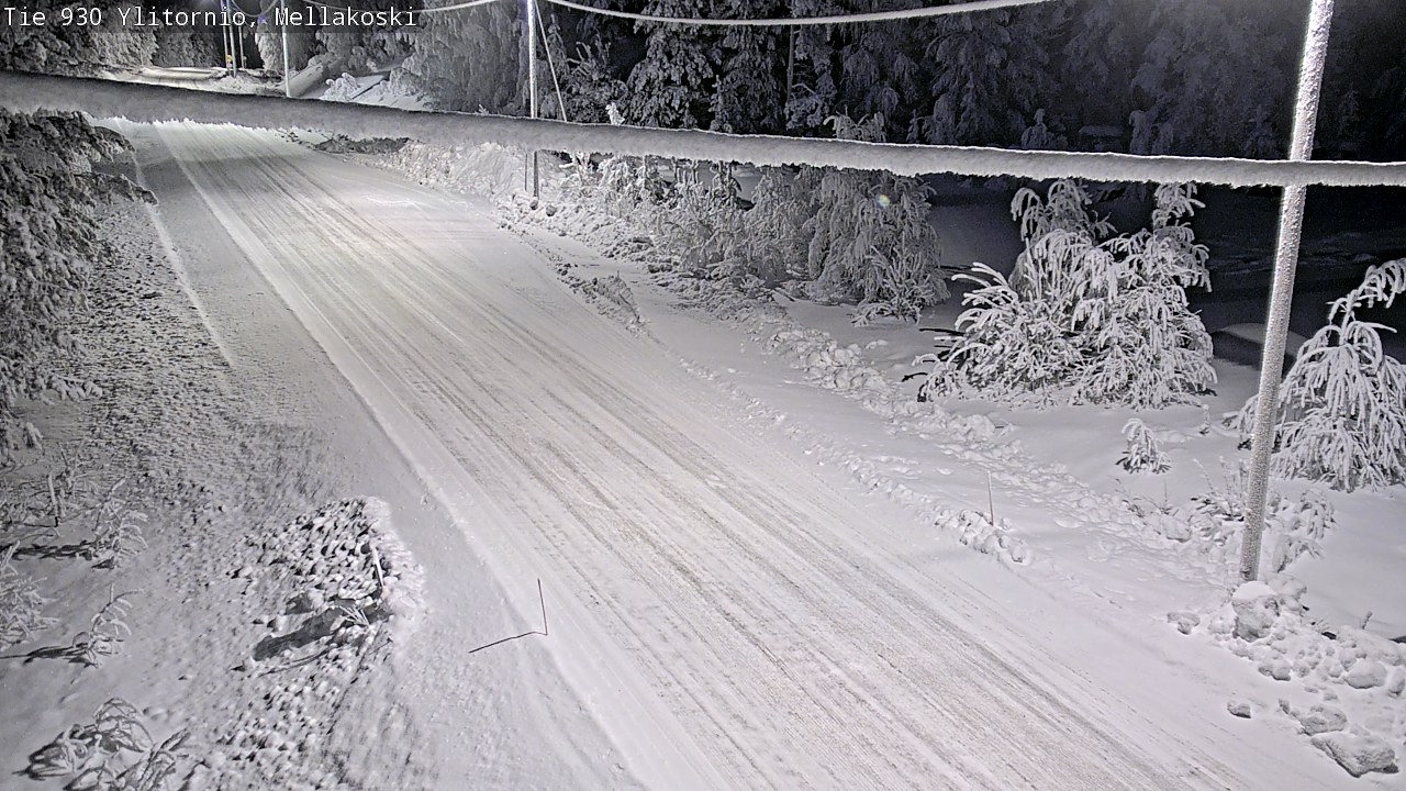 Kelikamerat Kuva TIe 930 Ylitornio, Mellakoski, Ylitornio, Lappi
