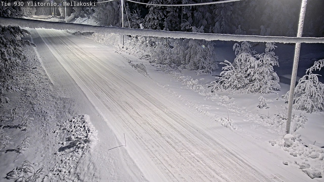 Kelikamerat Kuva TIe 930 Ylitornio, Mellakoski, Ylitornio, Lappi