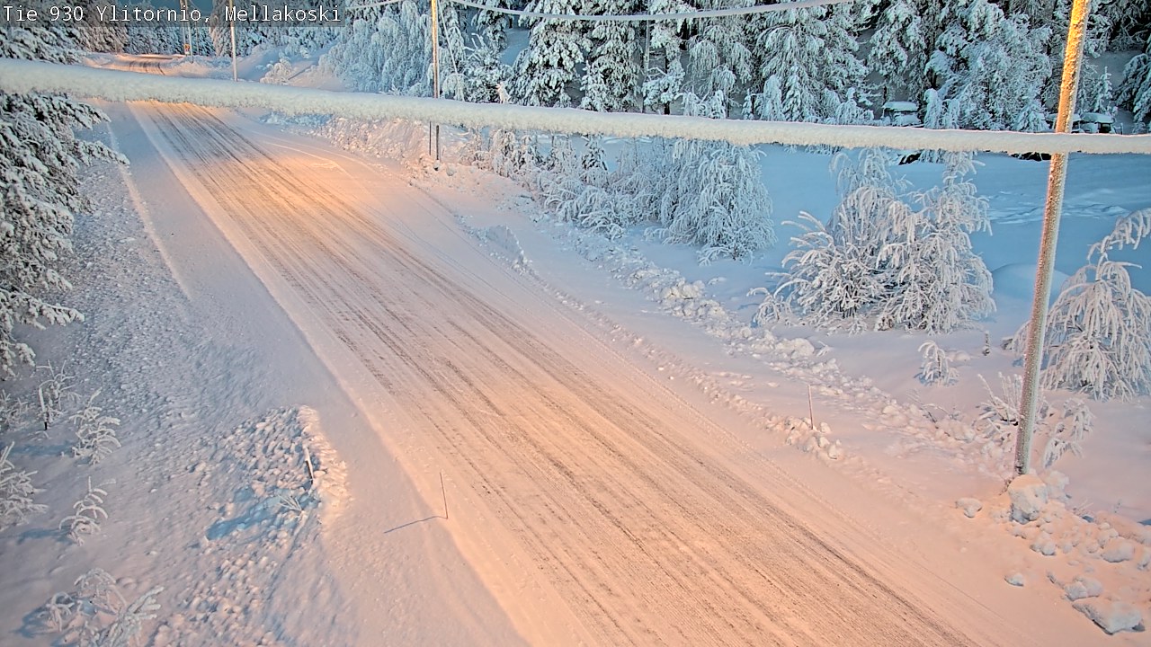 Kelikamerat Kuva TIe 930 Ylitornio, Mellakoski, Ylitornio, Lappi