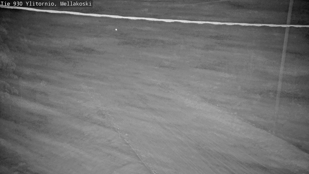Weather Camera Image Road 83 Ylitornio, Mellakoski, Ylitornio, Lappi