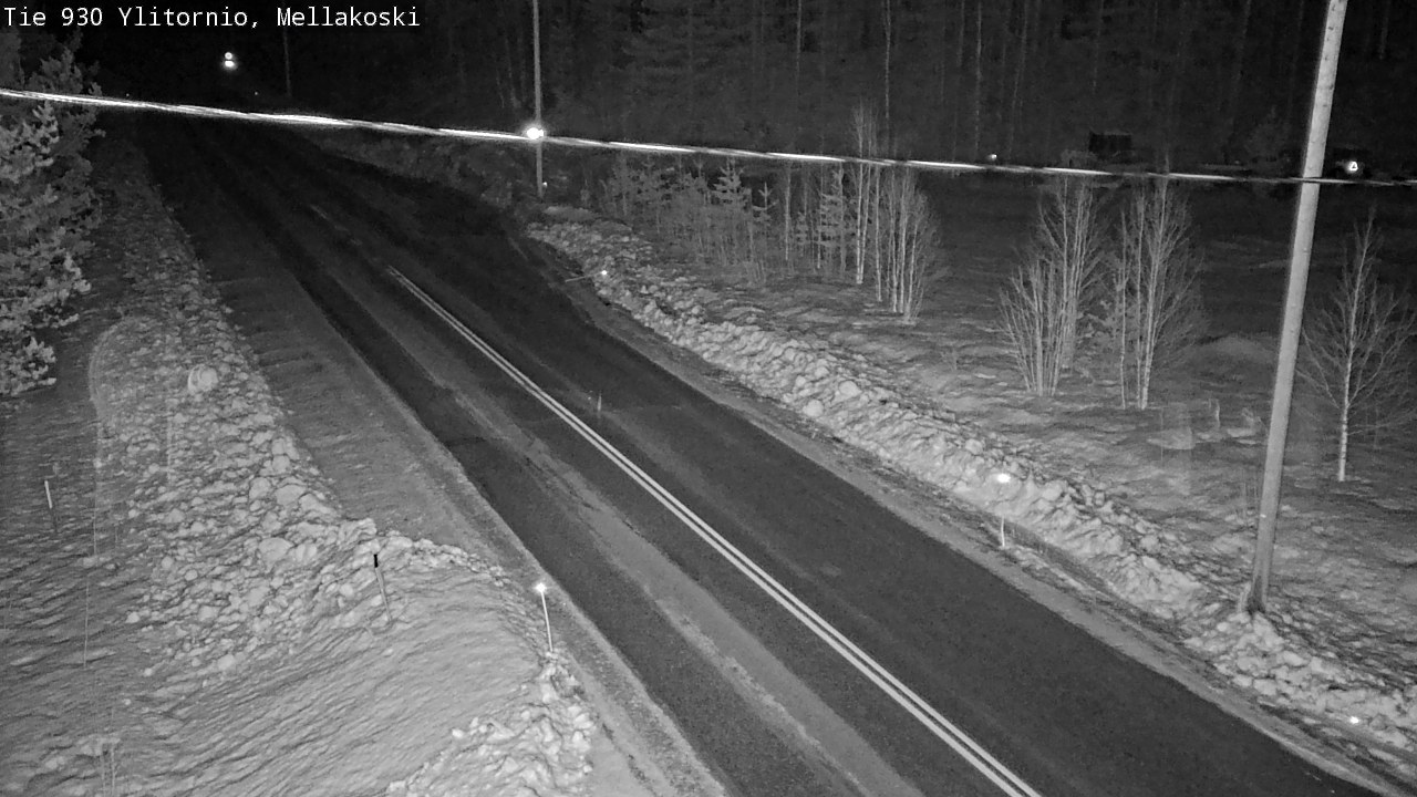 Kelikamerat Kuva TIe 930 Ylitornio, Mellakoski, Ylitornio, Lappi