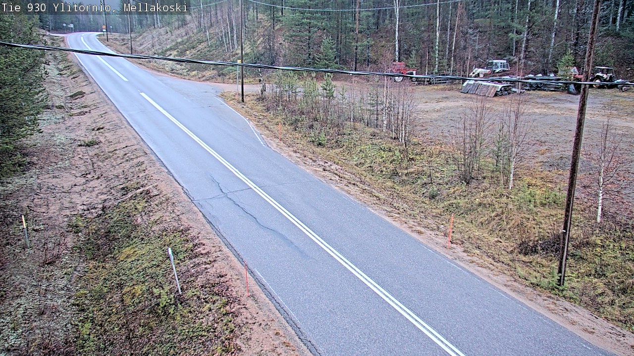 Kelikamerat Kuva TIe 930 Ylitornio, Mellakoski, Ylitornio, Lappi